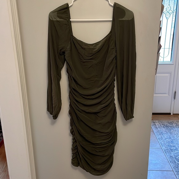 Ruched Mini Dress - Picture 2 of 3